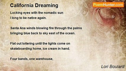Lori Boulard - California Dreaming