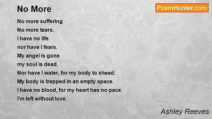 Ashley Reeves - No More