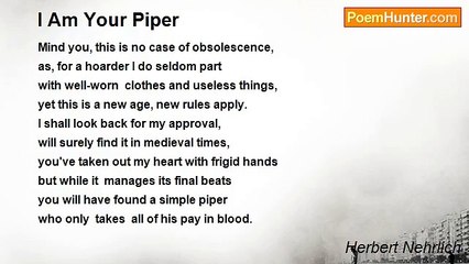 Herbert Nehrlich - I Am Your Piper