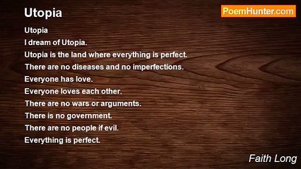 Faith Long - Utopia
