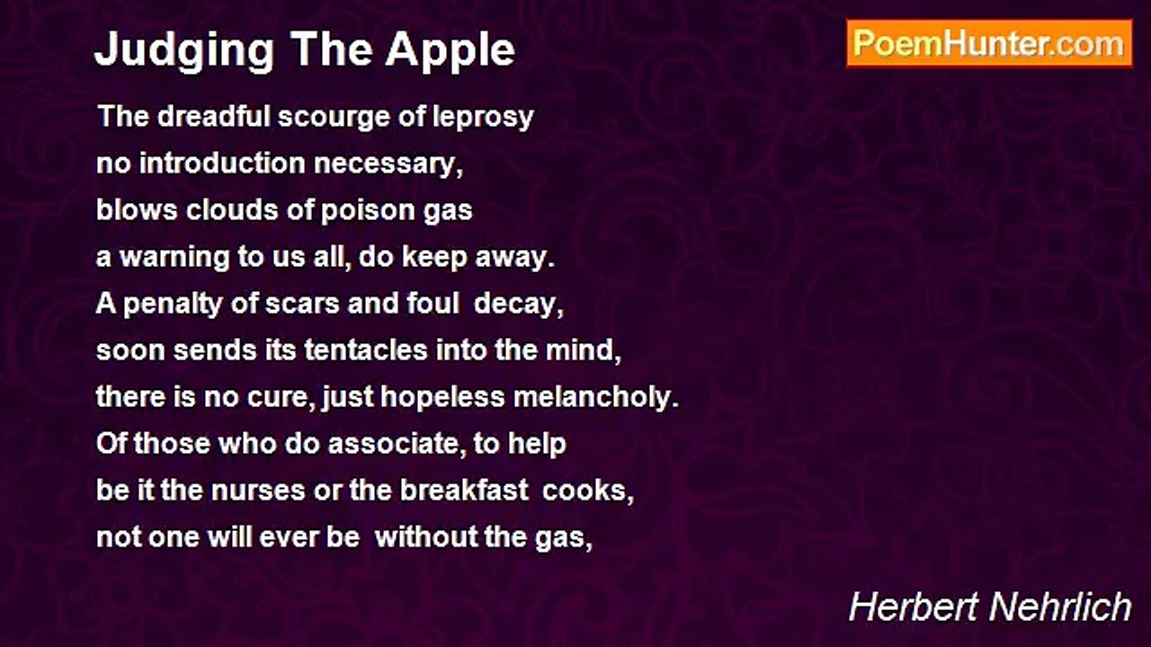 Herbert Nehrlich - Judging The Apple