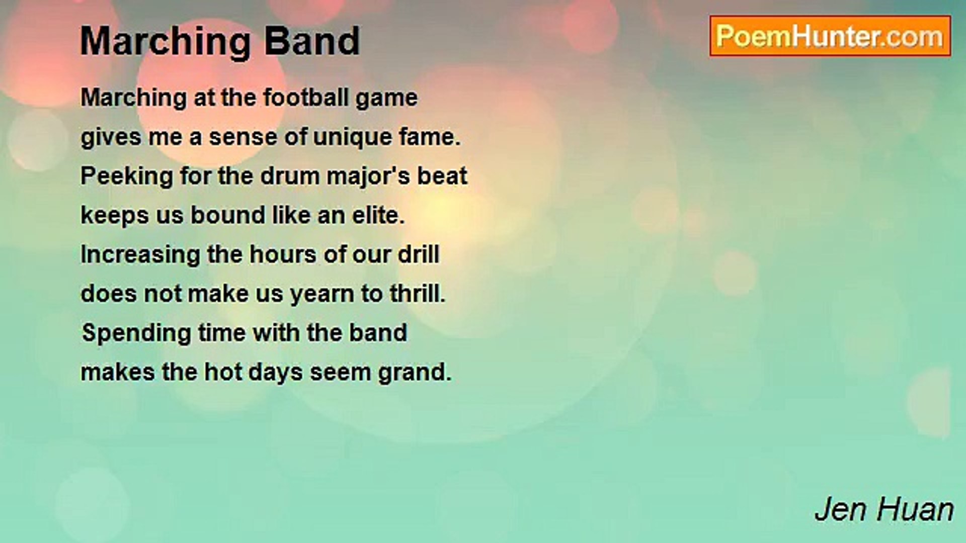 ⁣Jen Huan - Marching Band