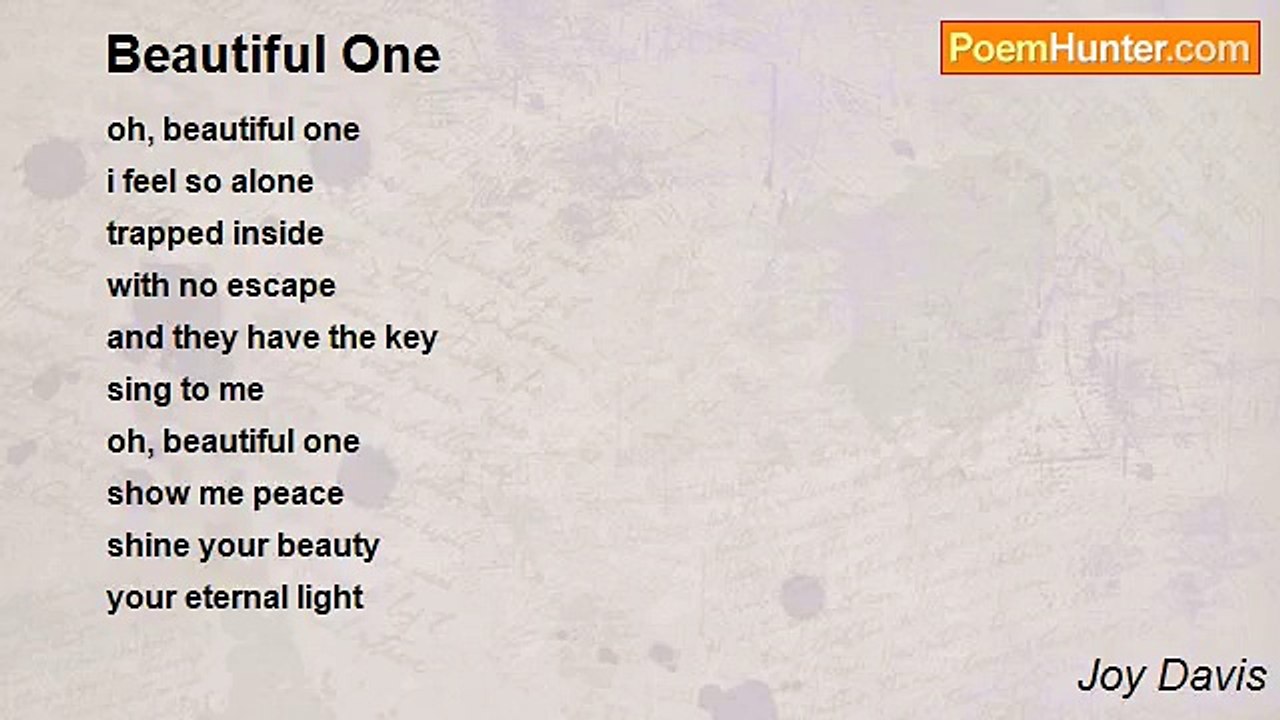 Joy Davis - Beautiful One
