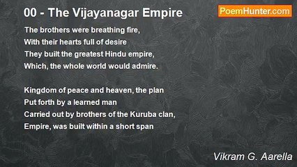 Vikram G. Aarella - 00 - The Vijayanagar Empire