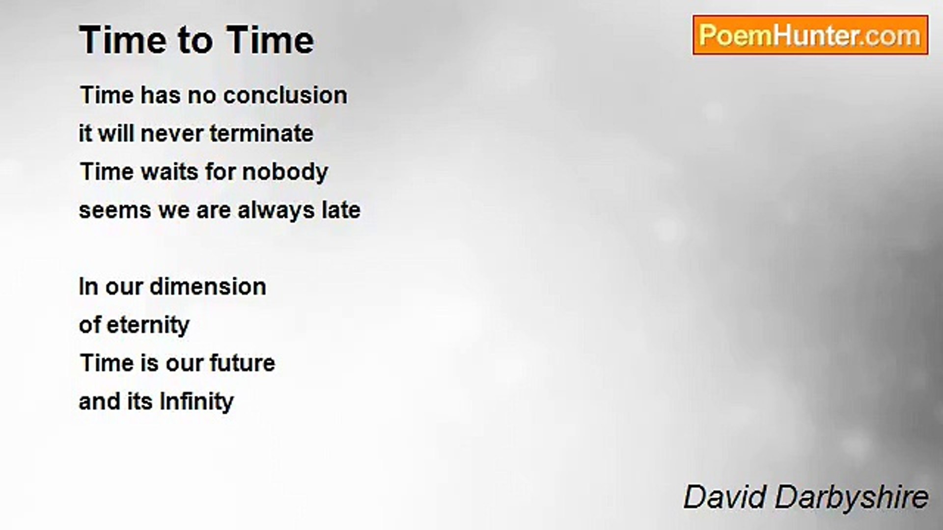 ⁣David Darbyshire - Time to Time