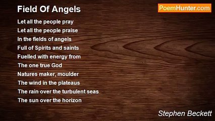 Stephen Beckett - Field Of Angels