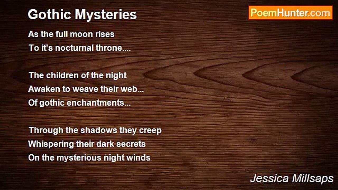 Jessica Millsaps - Gothic Mysteries