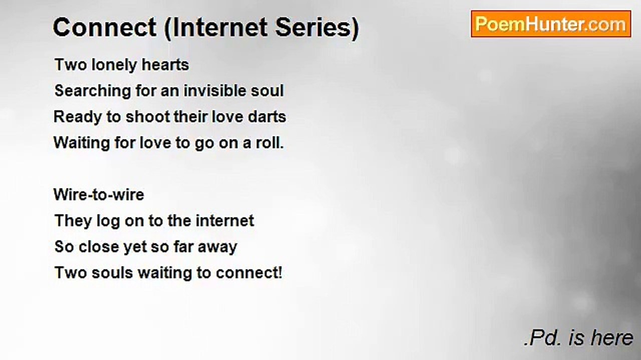 .Pd. is here - Connect (Internet Series)