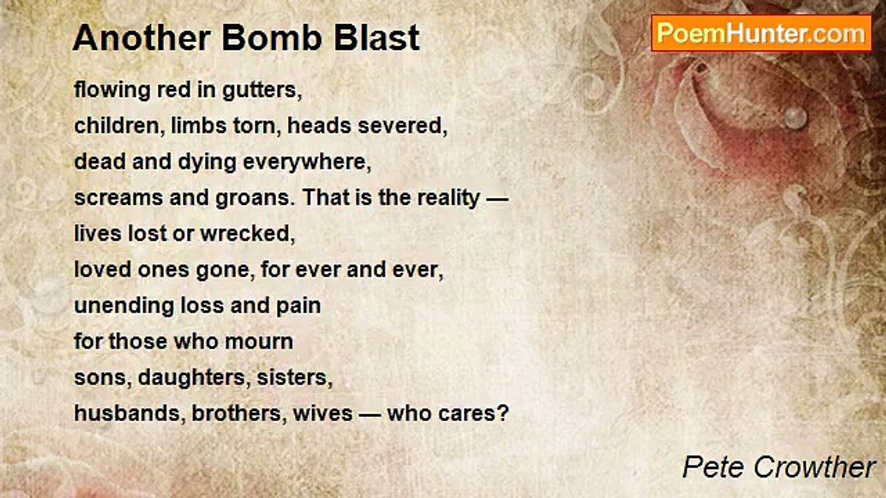 Pete Crowther - Another Bomb Blast