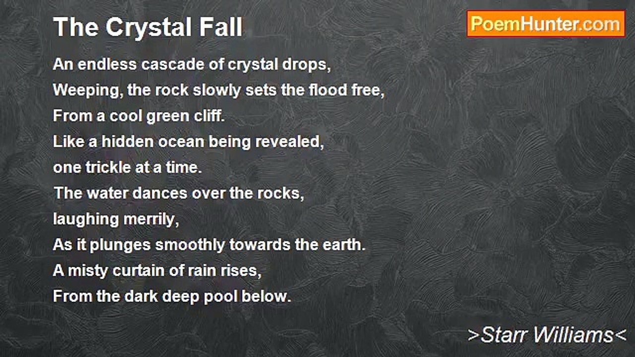 >Starr Williams< - The Crystal Fall