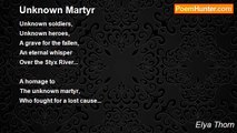 Elya Thorn - Unknown Martyr