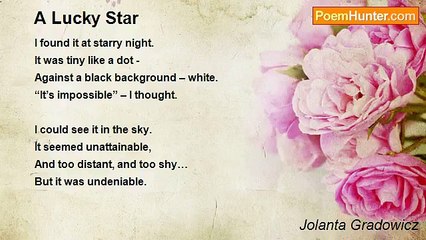 Jolanta Gradowicz - A Lucky Star