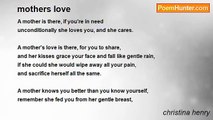 christina henry - mothers love