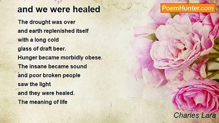 Charles Lara - and we were healed