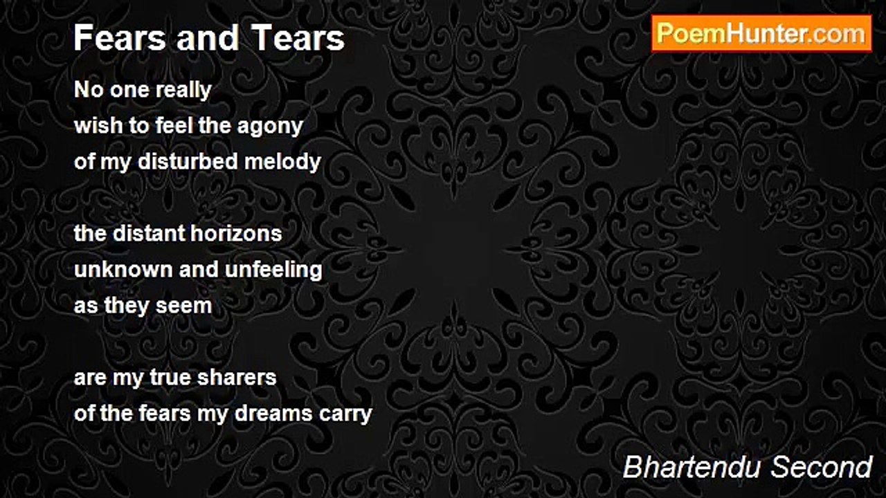 Bhartendu Second - Fears and Tears