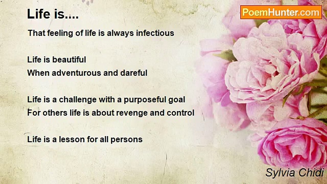 Sylvia Chidi - Life is....