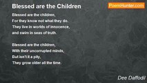 Dee Daffodil - Blessed are the Children