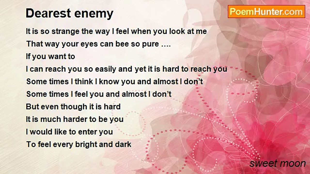 sweet moon - Dearest enemy