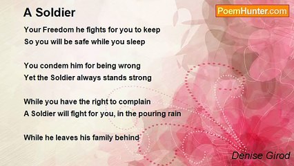 Denise Girod - A Soldier
