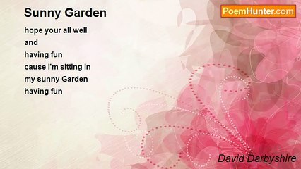 David Darbyshire - Sunny Garden