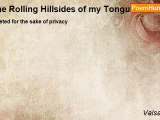 Valsa Terron - The Rolling Hillsides of my Tongue