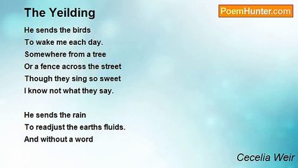 Cecelia Weir - The Yeilding
