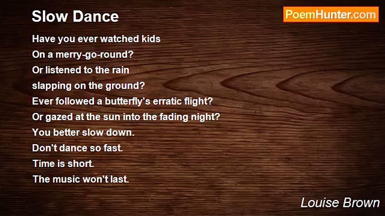 Louise Brown - Slow Dance