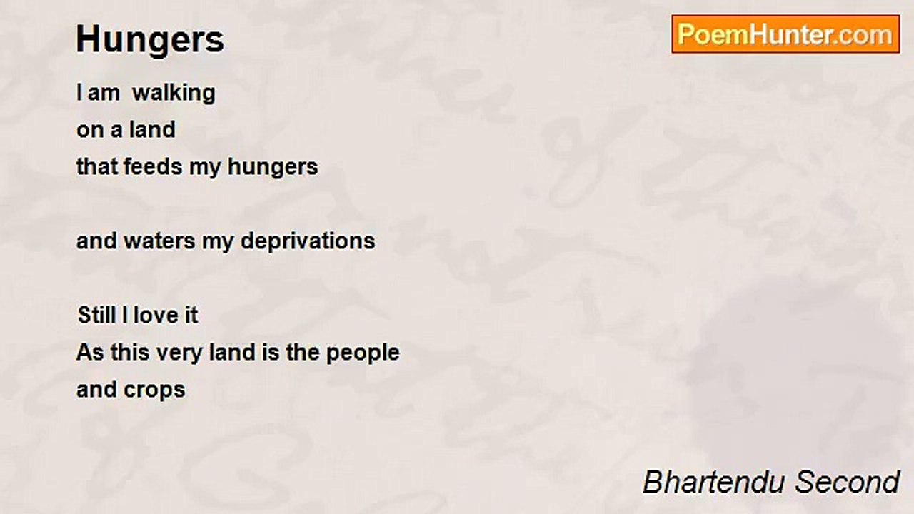 Bhartendu Second - Hungers