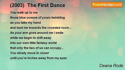 Deana Rode - (2003)  The First Dance
