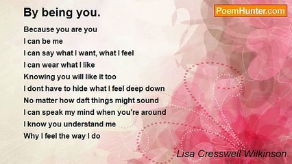 Lisa Cresswell Wilkinson - By being you.
