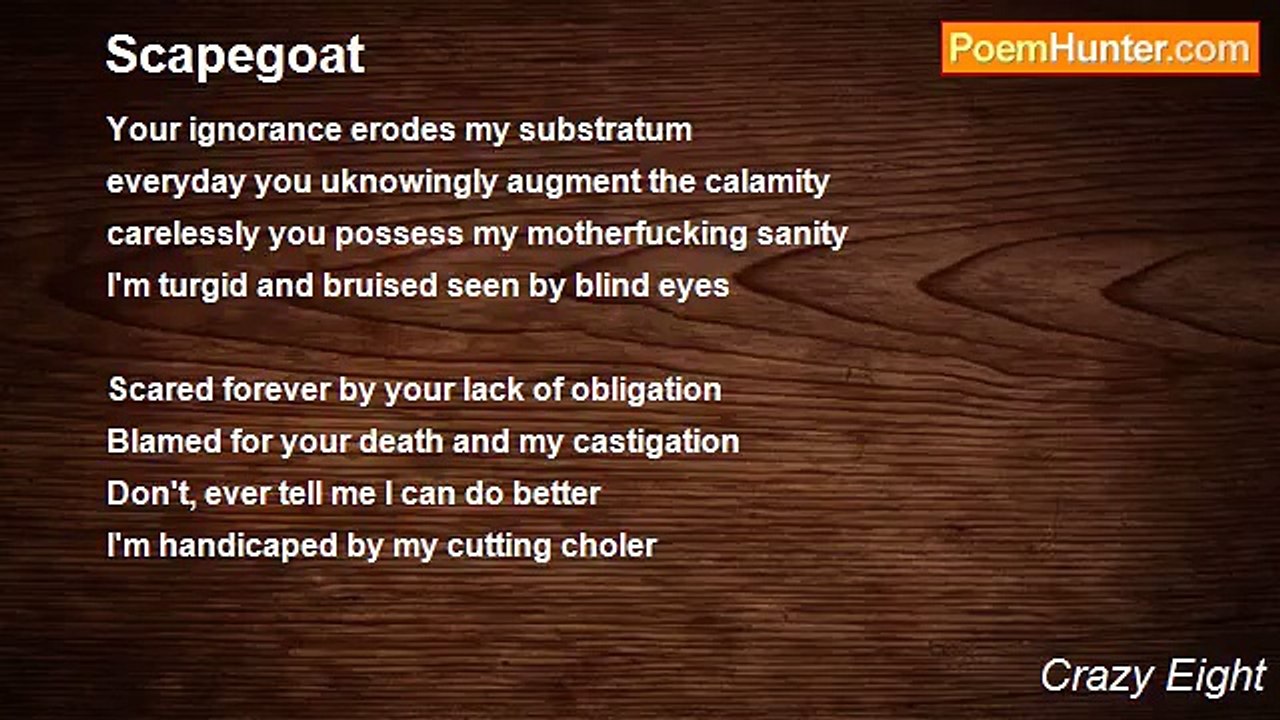Crazy Eight - Scapegoat