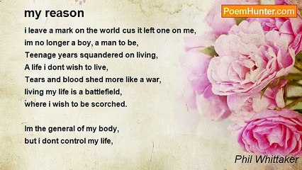 Phil Whittaker - my reason