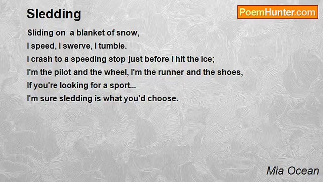Mia Ocean - Sledding
