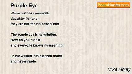 Mike Finley - Purple Eye