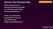 Ananth Patri - Oh! Its a hot Summer Day