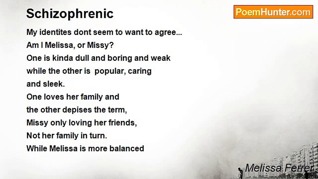 Melissa Ferrer - Schizophrenic