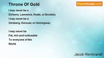 Jacob Rembrandt - Throne Of Gold