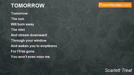 Scarlett Treat - TOMORROW