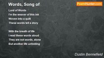 Dustin Bennefield - Words, Song of