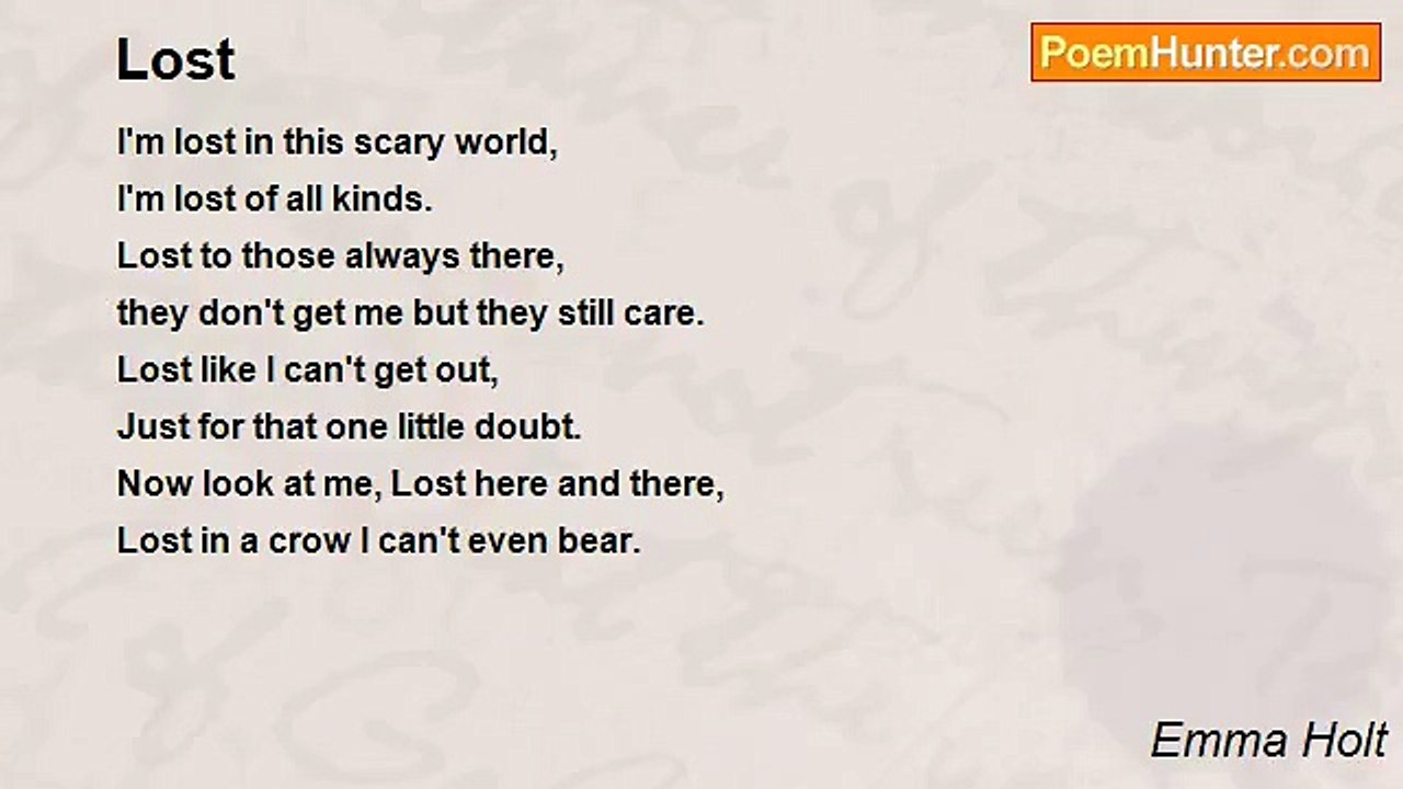 Emma Holt - Lost