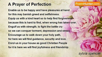 sylvia spencer - A Prayer of Perfection