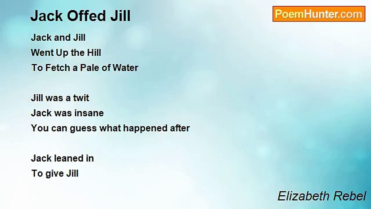 Elizabeth Rebel - Jack Offed Jill