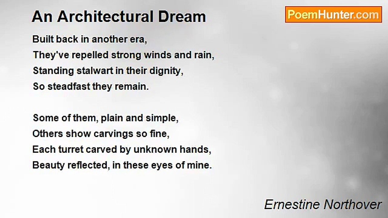 Ernestine Northover - An Architectural Dream