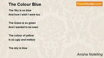 Anisha Notelling - The Colour Blue
