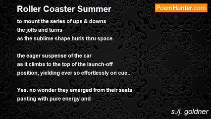 s./j. goldner - Roller Coaster Summer