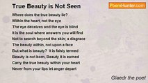 Glaedr the poet - True Beauty is Not Seen