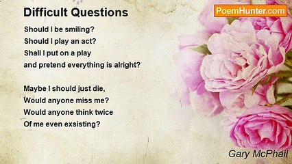 Gary McPhail - Difficult Questions