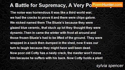 sylvia spencer - A Battle for Supremacy, A Very Potty Story