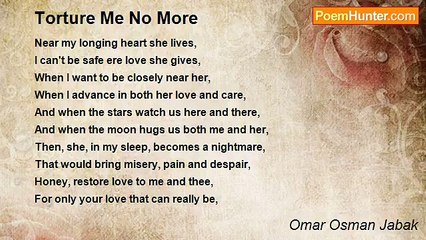 Omar Osman Jabak - Torture Me No More