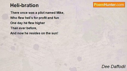 Dee Daffodil - Heli-bration